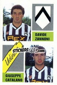 Cromo Davide Zannoni / Giuseppe Catalano