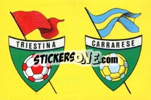 Cromo Scudetto Carrarese