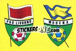Cromo Scudetto Pro Livorno