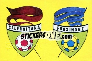 Sticker Scudetto Frosinone - Calcio 1989 n. SC67 - Euroflash