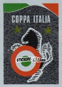 Figurina Coppa Italia - Calcioflash 1991 - Euroflash