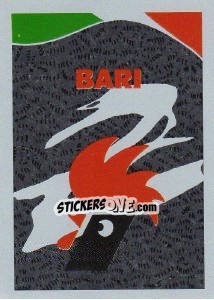 Sticker Scudetto Bari - Calcioflash 1991 - Euroflash