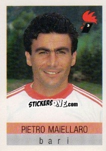 Sticker Pietro Maiellaro - Calcioflash 1991 n. 32 - Euroflash