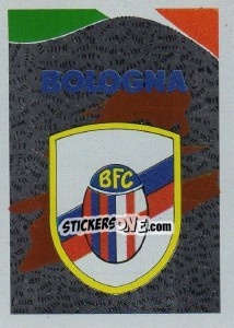 Sticker Scudetto Bologna - Calcioflash 1991 n. SC7 - Euroflash