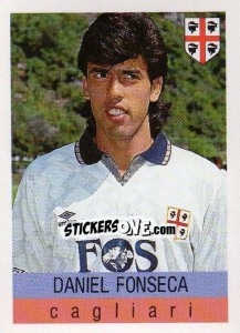 Sticker Daniel Fonseca - Calcioflash 1991 n. 66 - Euroflash