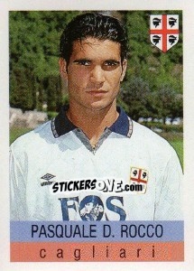Sticker Pasquale D. Rocco - Calcioflash 1991 n. 67 - Euroflash