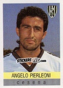 Sticker Angelo Pierleoni - Calcioflash 1991 - Euroflash