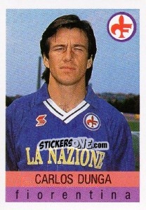 Cromo Verri Carlos C. Dunga - Calcioflash 1991 - Euroflash
