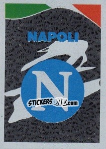 Cromo Scudetto Napoli - Calcioflash 1991 - Euroflash