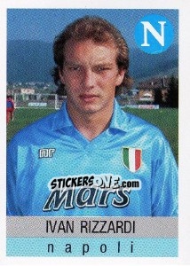Figurina Ivan Rizzardi - Calcioflash 1991 - Euroflash