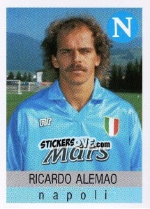 Figurina Ricardo Alemao - Calcioflash 1991 - Euroflash