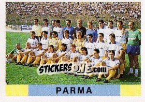Cromo Squadra Parma - Calcioflash 1991 - Euroflash