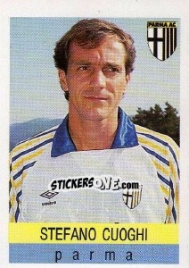 Cromo Stefano Coughi - Calcioflash 1991 - Euroflash