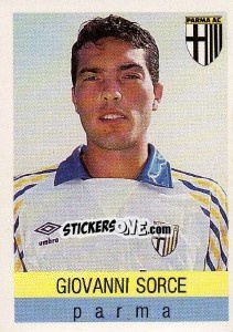 Cromo Giovanni Sorce - Calcioflash 1991 n. 238 - Euroflash