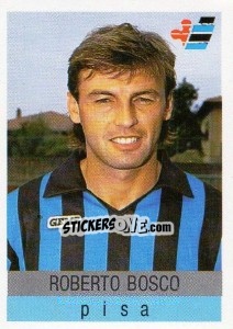 Cromo Roberto Bosco - Calcioflash 1991 - Euroflash