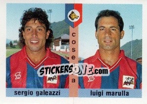 Cromo Sergio Galeazzi / Luigi Marulla