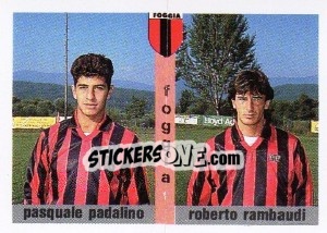 Sticker Pasquale Padalino / Roberto Rambaudi