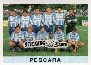 Figurina Squadra Pescara