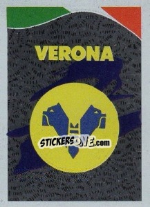 Sticker Scudetto Verona - Calcioflash 1991 n. SC42 - Euroflash