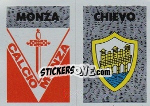 Sticker Scudetto Chievo - Calcioflash 1991 n. SC46 - Euroflash