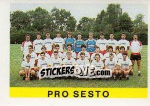 Sticker Squadra Pro Sesto - Calcioflash 1991 n. 459 - Euroflash