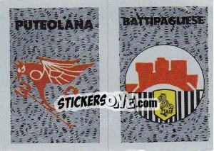 Sticker Campania / Battipagliese - Calcioflash 1991 n. SC62 - Euroflash