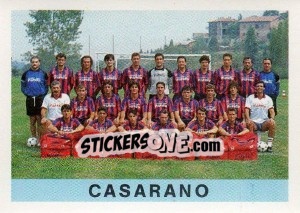 Sticker Squadra Casarano - Calcioflash 1991 n. 467 - Euroflash
