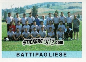 Sticker Squadra Battipagliese - Calcioflash 1991 n. 469 - Euroflash