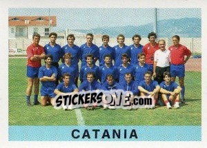Cromo Squadra Catania - Calcioflash 1991 - Euroflash