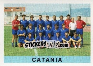 Sticker Squadra Catania - Calcioflash 1991 n. 470 - Euroflash