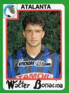 Sticker Walter Bonacina - Calcio 1990 n. 27 - Euroflash