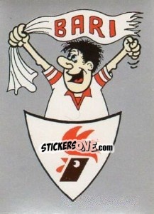 Sticker Scudetto Bari - Calcio 1990 - Euroflash