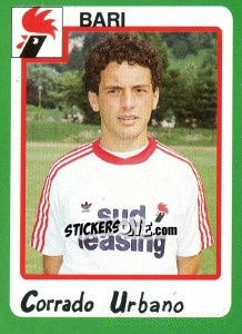Cromo Corrado Urbano - Calcio 1990 n. 43 - Euroflash
