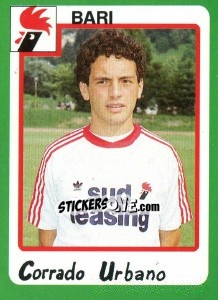 Cromo Corrado Urbano - Calcio 1990 - Euroflash