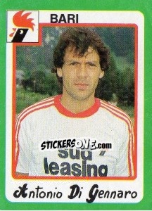 Figurina Antonio Di Gennaro - Calcio 1990 - Euroflash