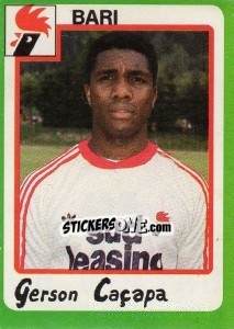 Sticker Gerson Caçapa - Calcio 1990 - Euroflash