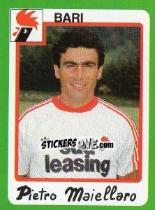 Sticker Pietro Maiellaro - Calcio 1990 - Euroflash