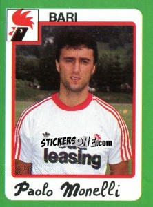 Sticker Paolo Monelli - Calcio 1990 - Euroflash