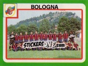 Sticker Squadra Bologna - Calcio 1990 n. 51 - Euroflash