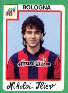 Sticker Nikolai Iliev - Calcio 1990 - Euroflash