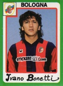 Sticker Ivano Bonetti - Calcio 1990 n. 62 - Euroflash