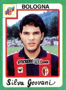 Sticker Silva Geovani - Calcio 1990 n. 64 - Euroflash