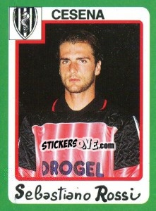 Cromo Sebastiano Rossi - Calcio 1990 - Euroflash