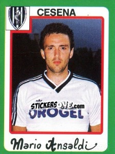 Sticker Mario Ansaldi - Calcio 1990 - Euroflash