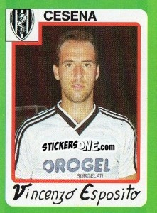 Sticker Vincenzo Esposito - Calcio 1990 n. 81 - Euroflash