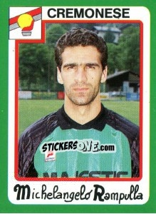 Sticker Michelangelo Rampulla - Calcio 1990 n. 86 - Euroflash