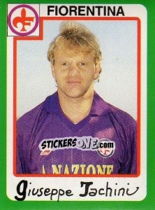 Sticker Giuseppe Iachini - Calcio 1990 - Euroflash