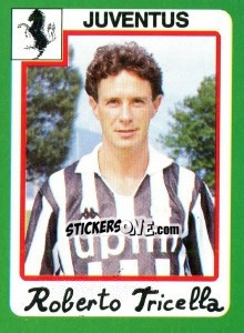 Sticker Roberto Tricella - Calcio 1990 n. 158 - Euroflash