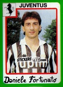 Sticker Doniela Fortunato - Calcio 1990 n. 161 - Euroflash