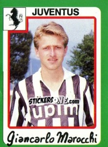 Sticker Giancarlo Marocchi - Calcio 1990 n. 162 - Euroflash
